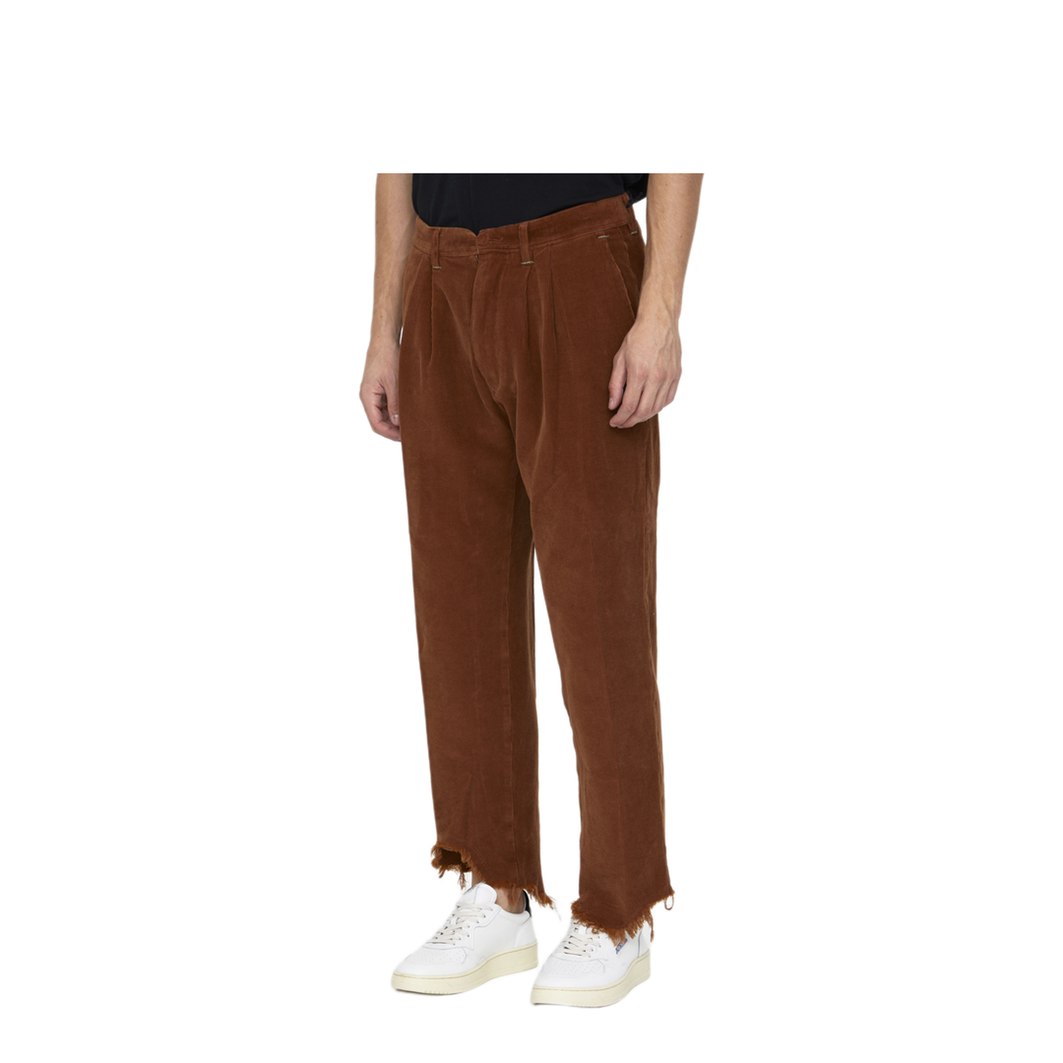 MAYFEYR - Incotex Red X Facetasm - Cognac Velvet Trousers - FTP001FX003641
