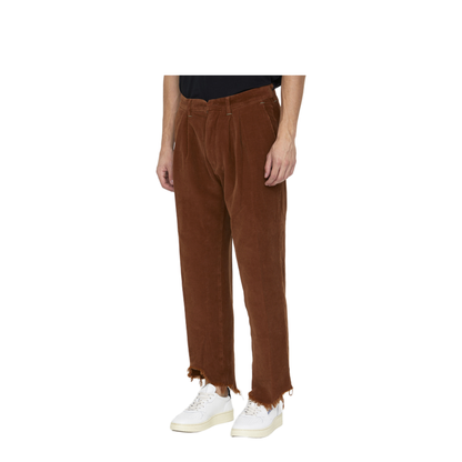MAYFEYR - Incotex Red X Facetasm - Cognac Velvet Trousers - FTP001FX003641
