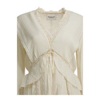 MAYFEYR -  - Damya Cotton Linen Short Dress - 26PRO0974FAD1J11E23EC