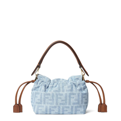 MAYFEYR - Fendi - Mamma Baguette Small Denim Mini-Bag - 8BS105AY6Q