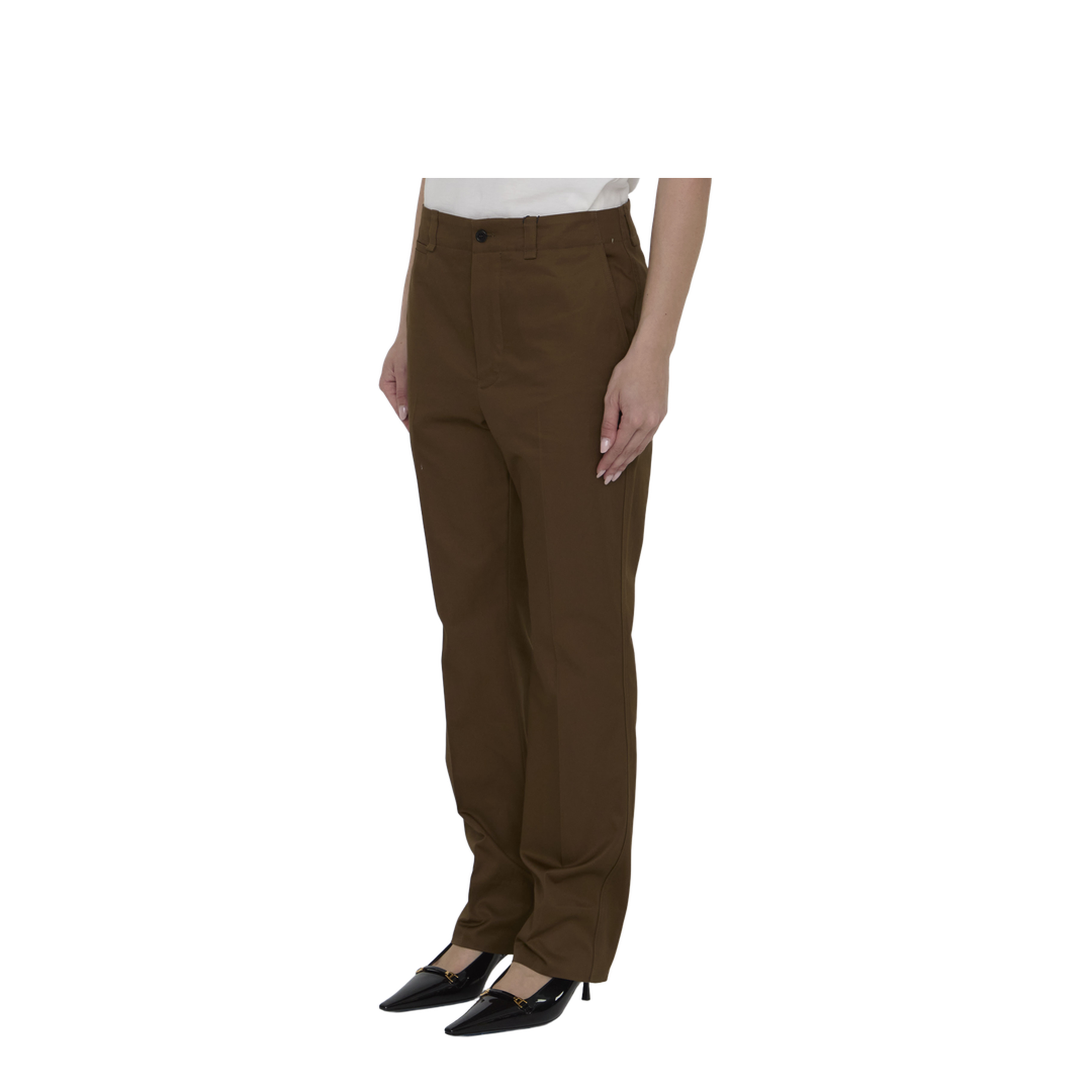 Pants in Cotton Twill
