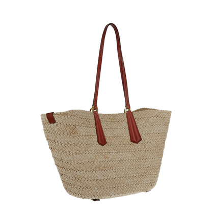 Straw Bucket Bag