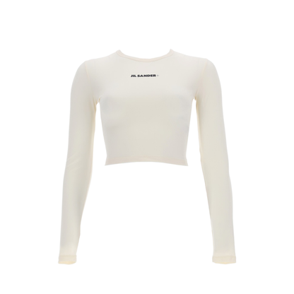 MAYFEYR - Jil Sander - Cropped Top With Logo - J40SD0115J20011104