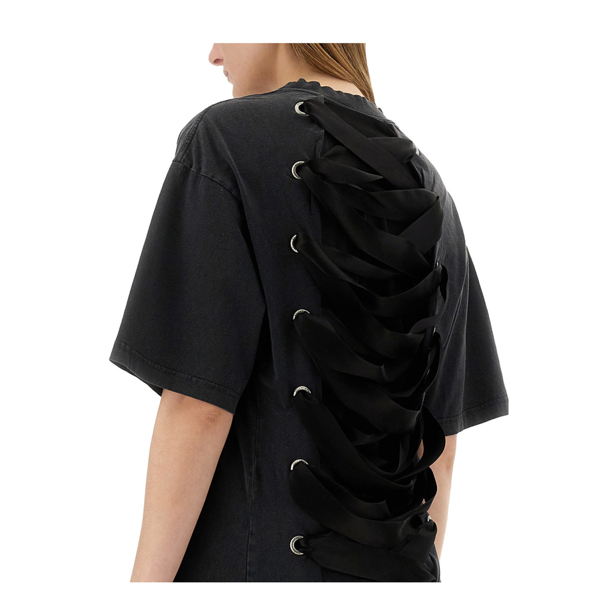 Lace-Up T-Shirt