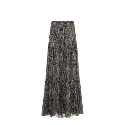 MAYFEYR - Etro - Long Silk Skirt - WRFA021699SAA18X0883