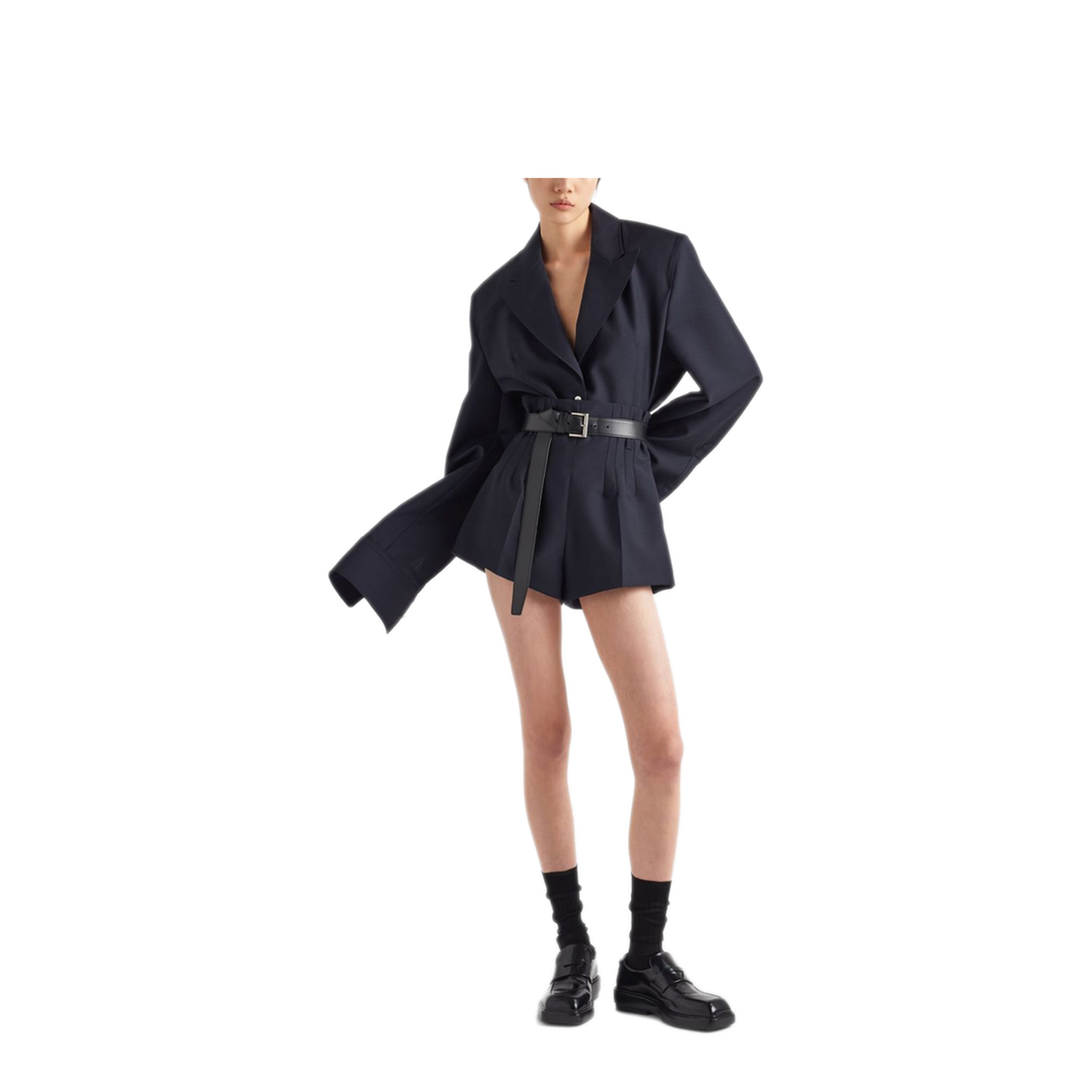 MAYFEYR - Prada - Single-Breasted Mohair Shirt Jacket - P565OHSOOO1P3ZF0008