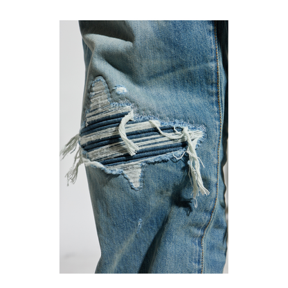 Jeans with a 'vintage' effect