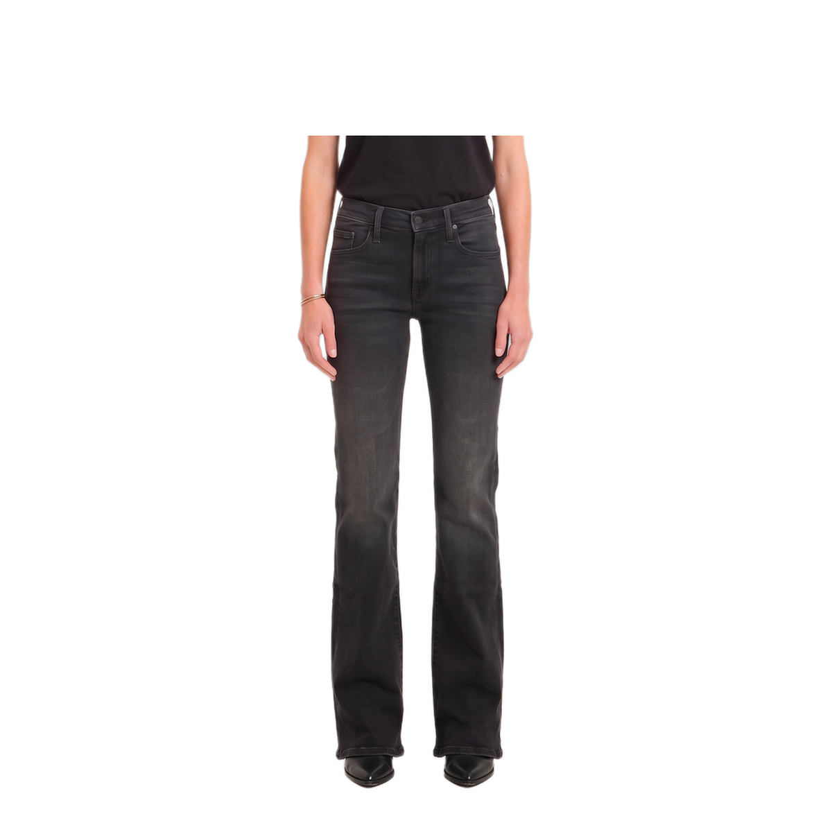 MAYFEYR - Mother - The Jinx Heel Jeans - 114051611EDLBLACK