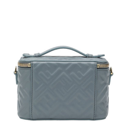 Vanity Mini Nappa Crossbody - Mercurio Blue