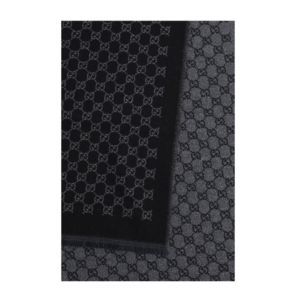 MAYFEYR - Gucci - Miss Stenny Gg Monogram Wool Scarf - A005IW3GAMQ1063