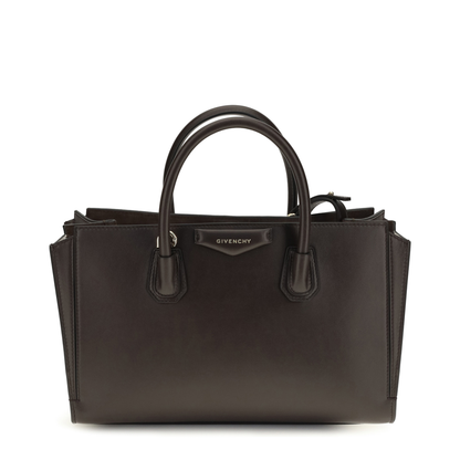 MAYFEYR - Givenchy - Small Antigona Catchall Glossy Grained Leather Handbag - BB5197B2HF