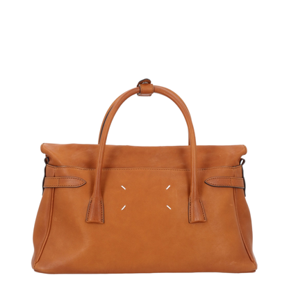 5AC West Medium Hand Bag in Brown Leather