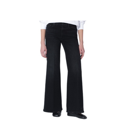 MAYFEYR - Mother - Black Flared Spiked Hair Jeans - 10415-1611COSPF