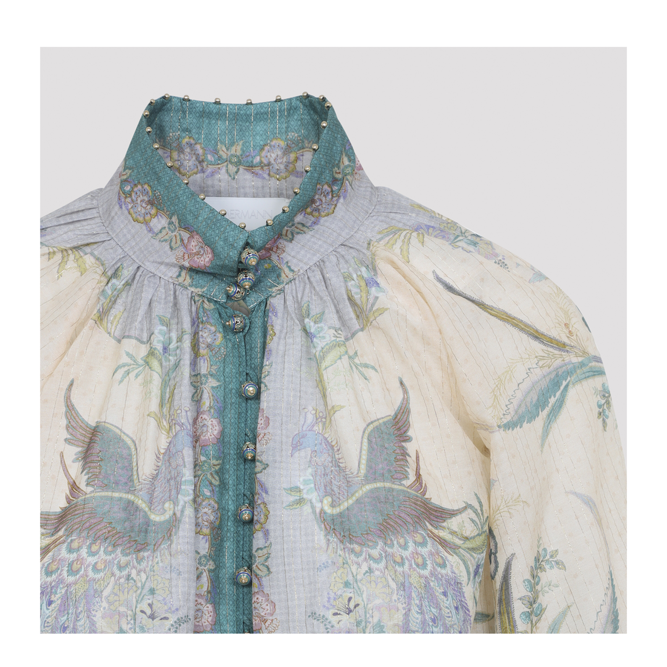 MAYFEYR - Zimmermann - Indra Billow Blouse - 4538TSS262CREAM