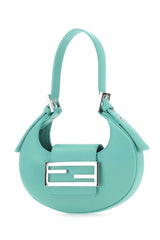 Sea Green Satin Mini Cookie Handbag