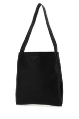 Grained Leather Shoulder Bag