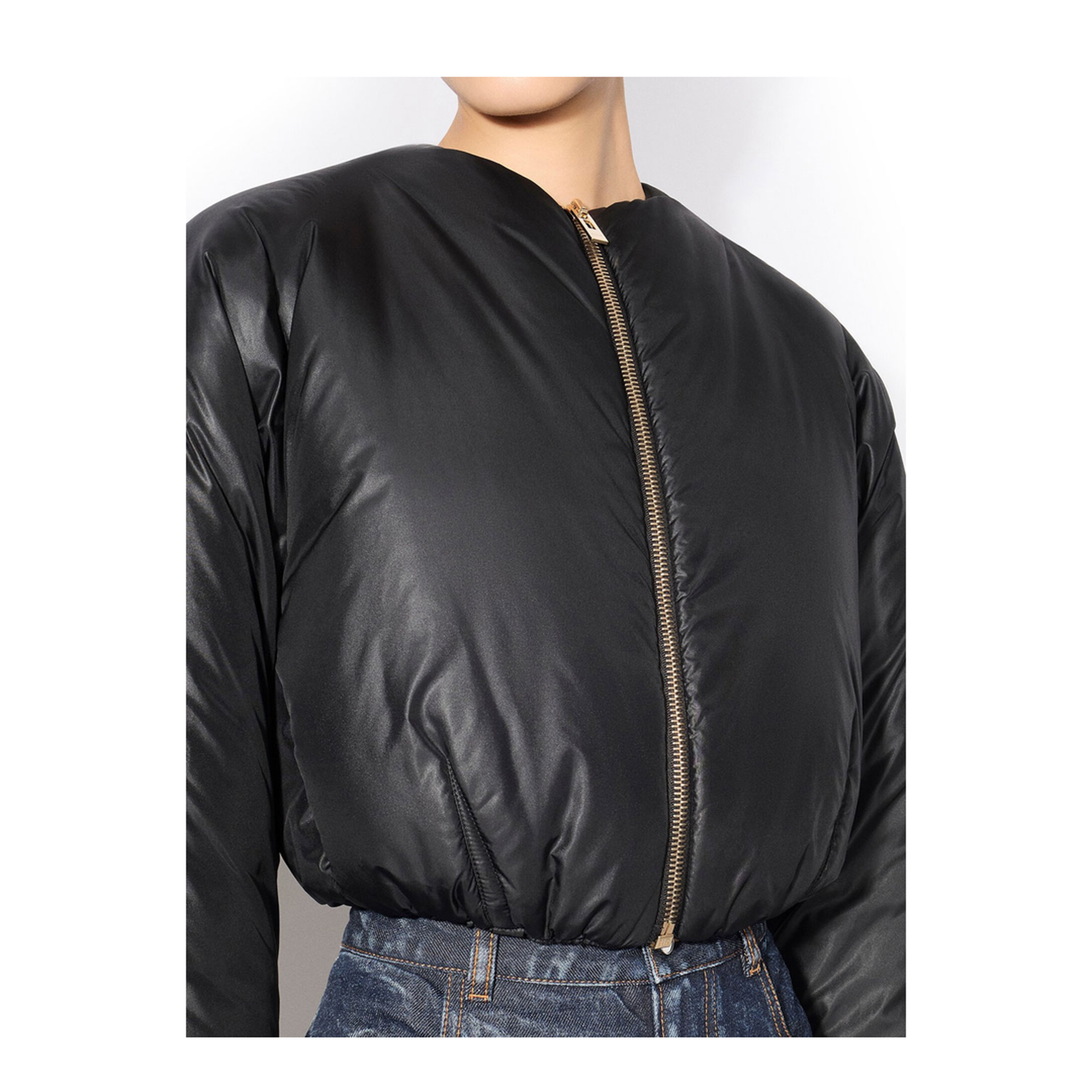 MAYFEYR - Alaia - Nylon Pleated Bomber - AA9V1210W158C