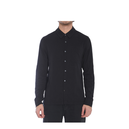 MAYFEYR - James Perse - Black Cotton Shirt - MCFJ3442BLK