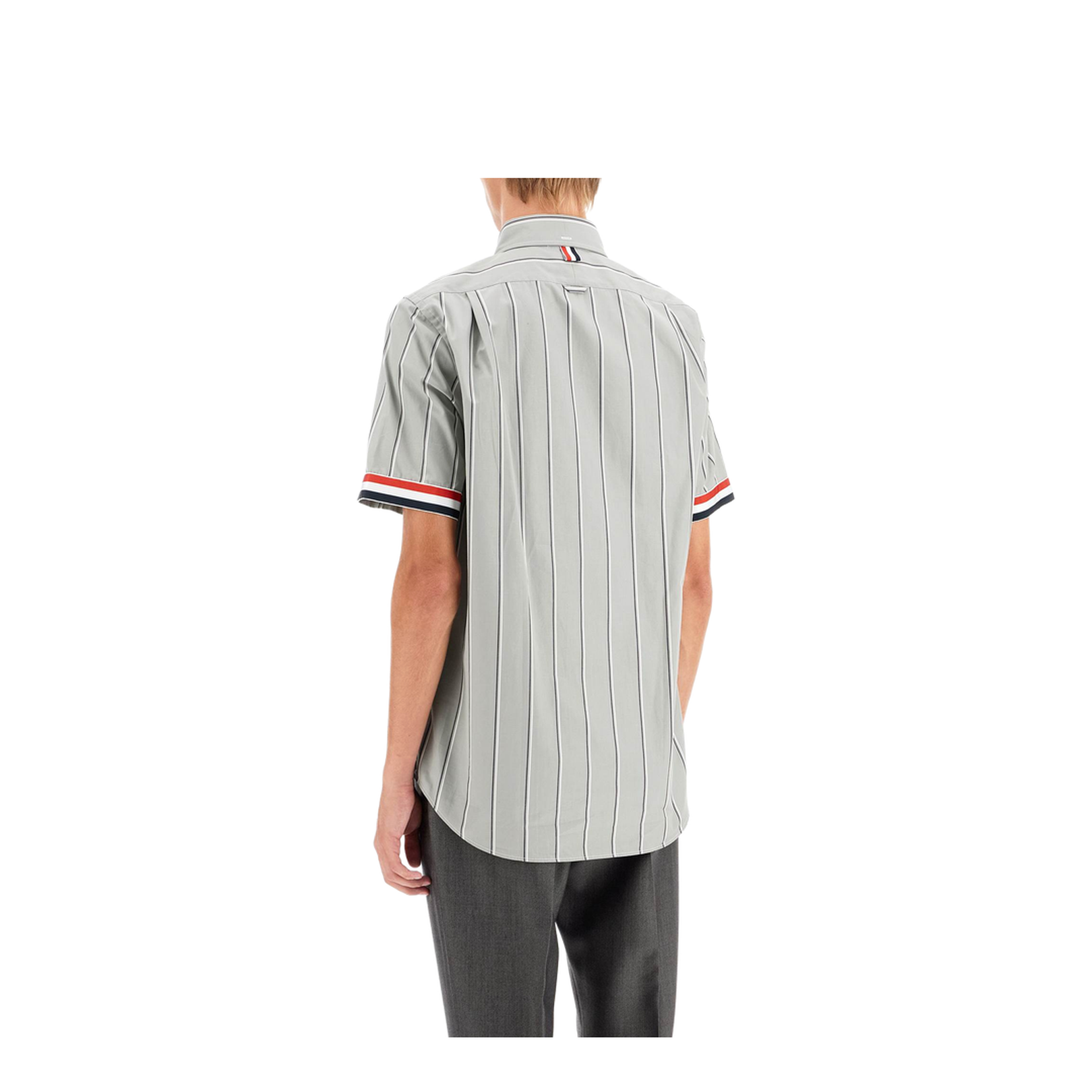 Striped Short-Sleeved Shirt