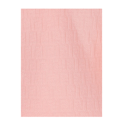 Pink Polo Dress with FF Jacquard