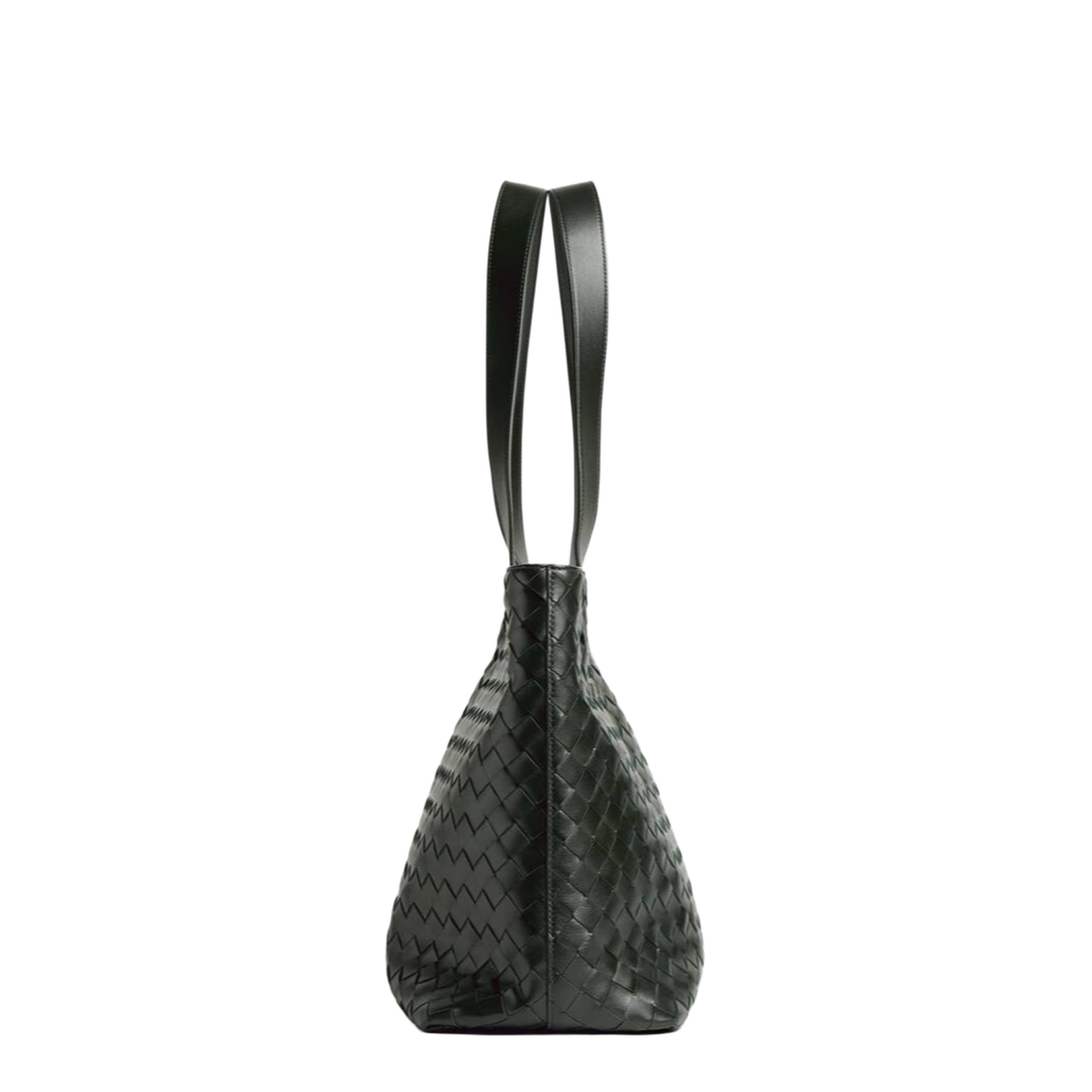 Small Intrecciato Zipped Tote