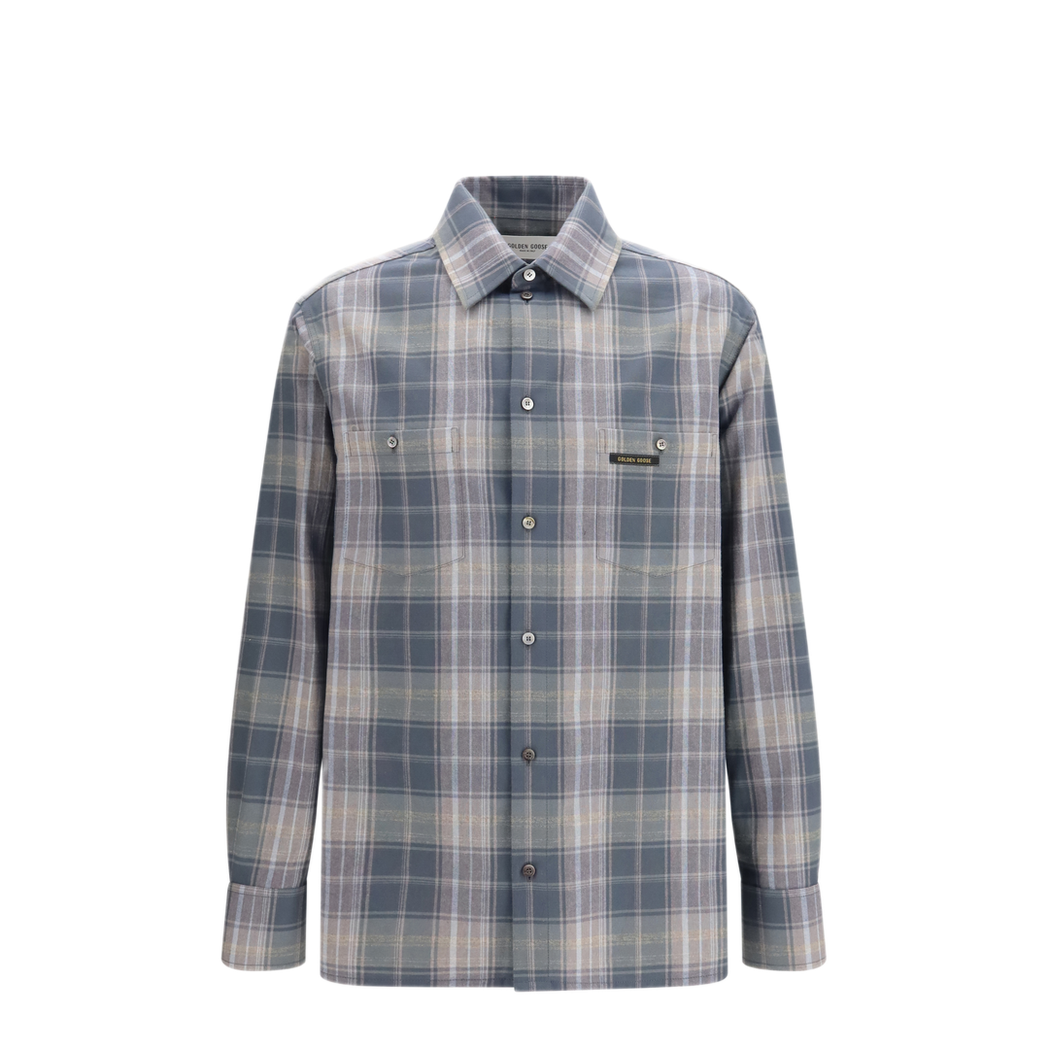 MAYFEYR - Golden Goose - Journey Checked Shirt - GMP02639P002589