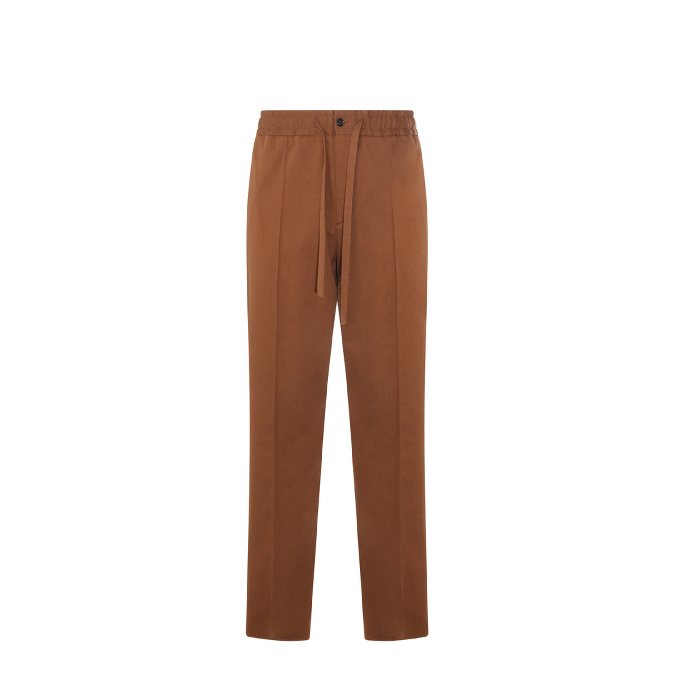 Men's Drawstring Pants Brown