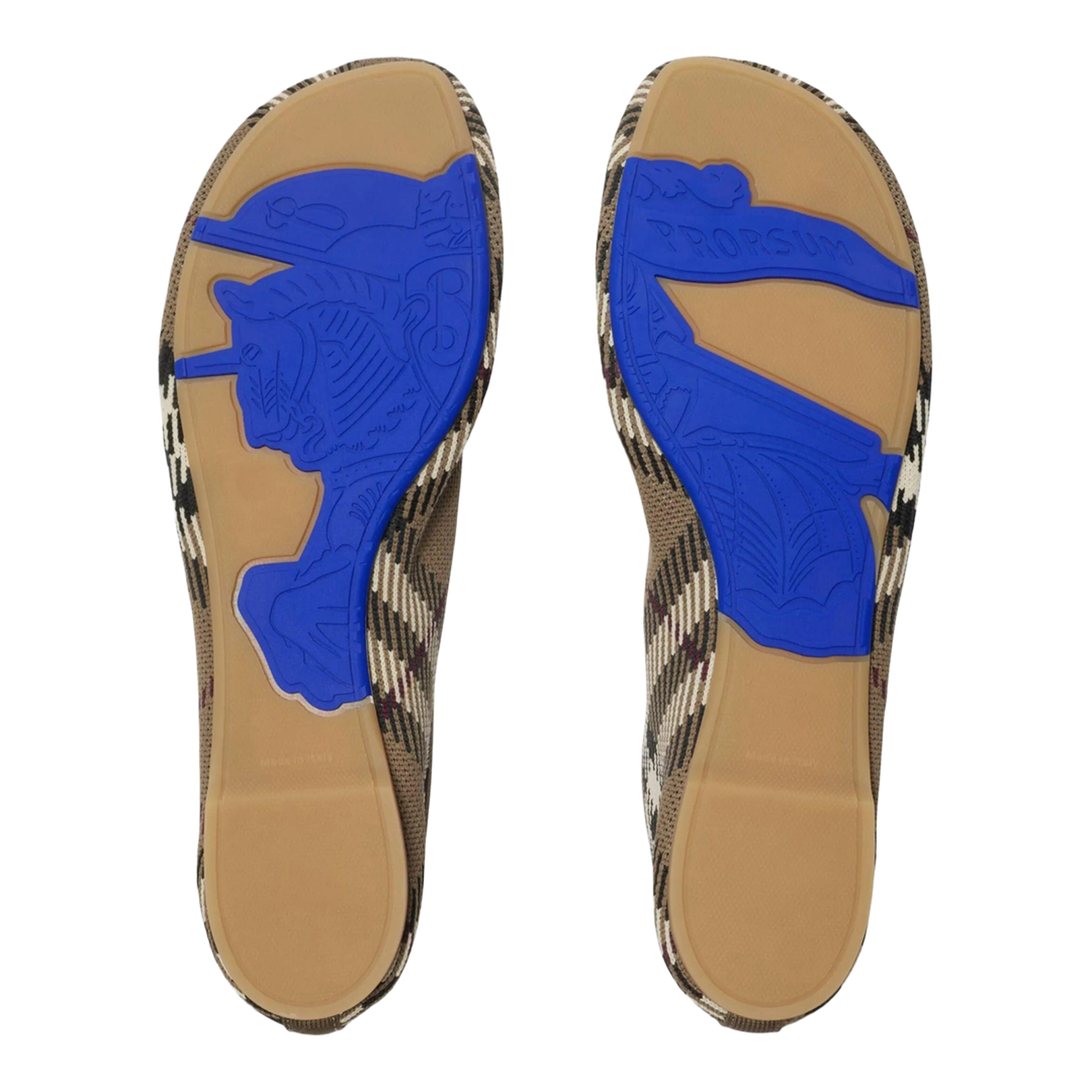 Check Ballet Flats