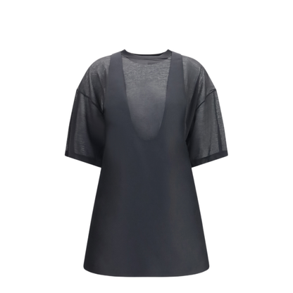 MAYFEYR - Balenciaga - Hybrid Dress With Sheer T-Shirt - A0028KTUT22