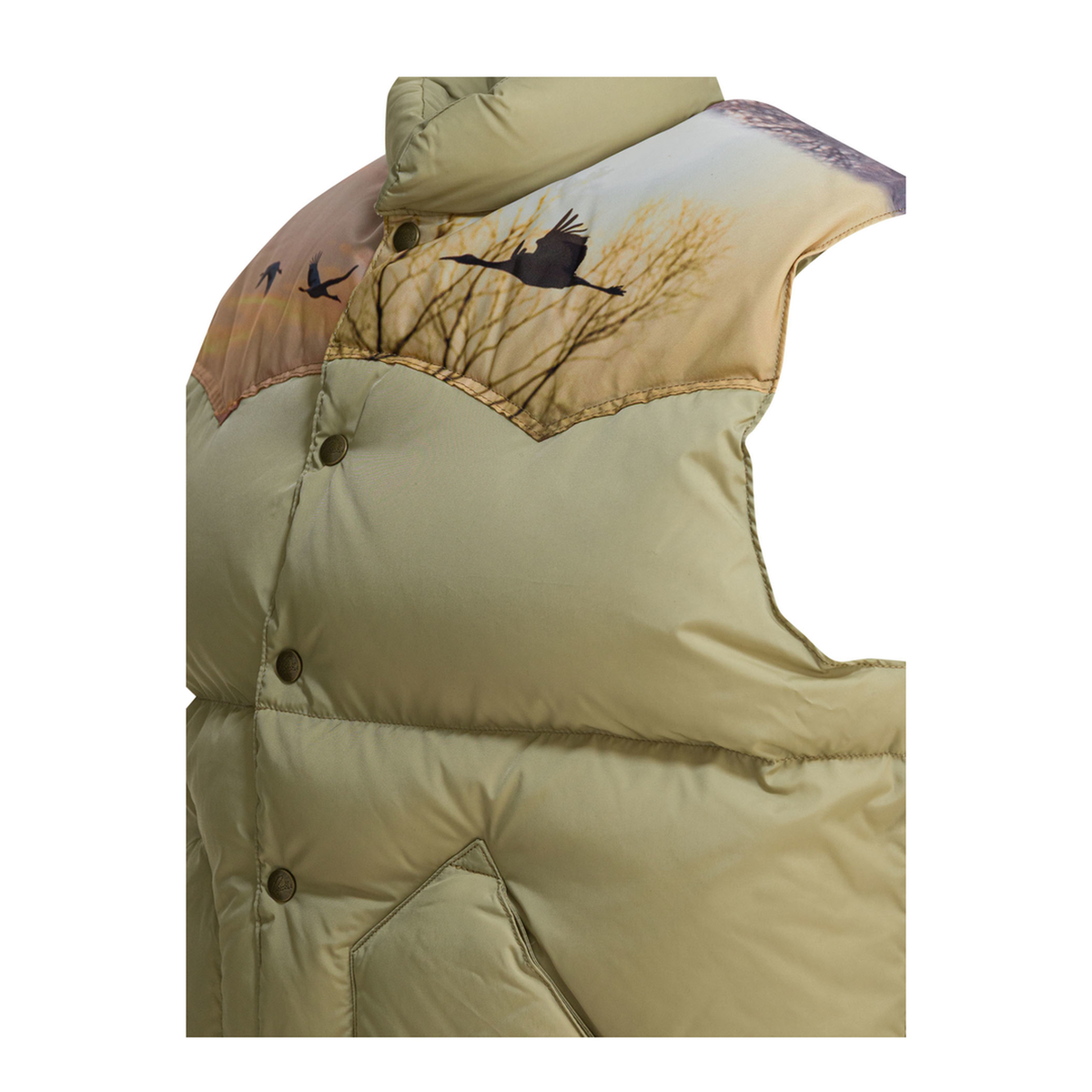MAYFEYR - Needles - X Rocky Mountain Featherbed Sleeveless Jacket - RW431ABEIGE