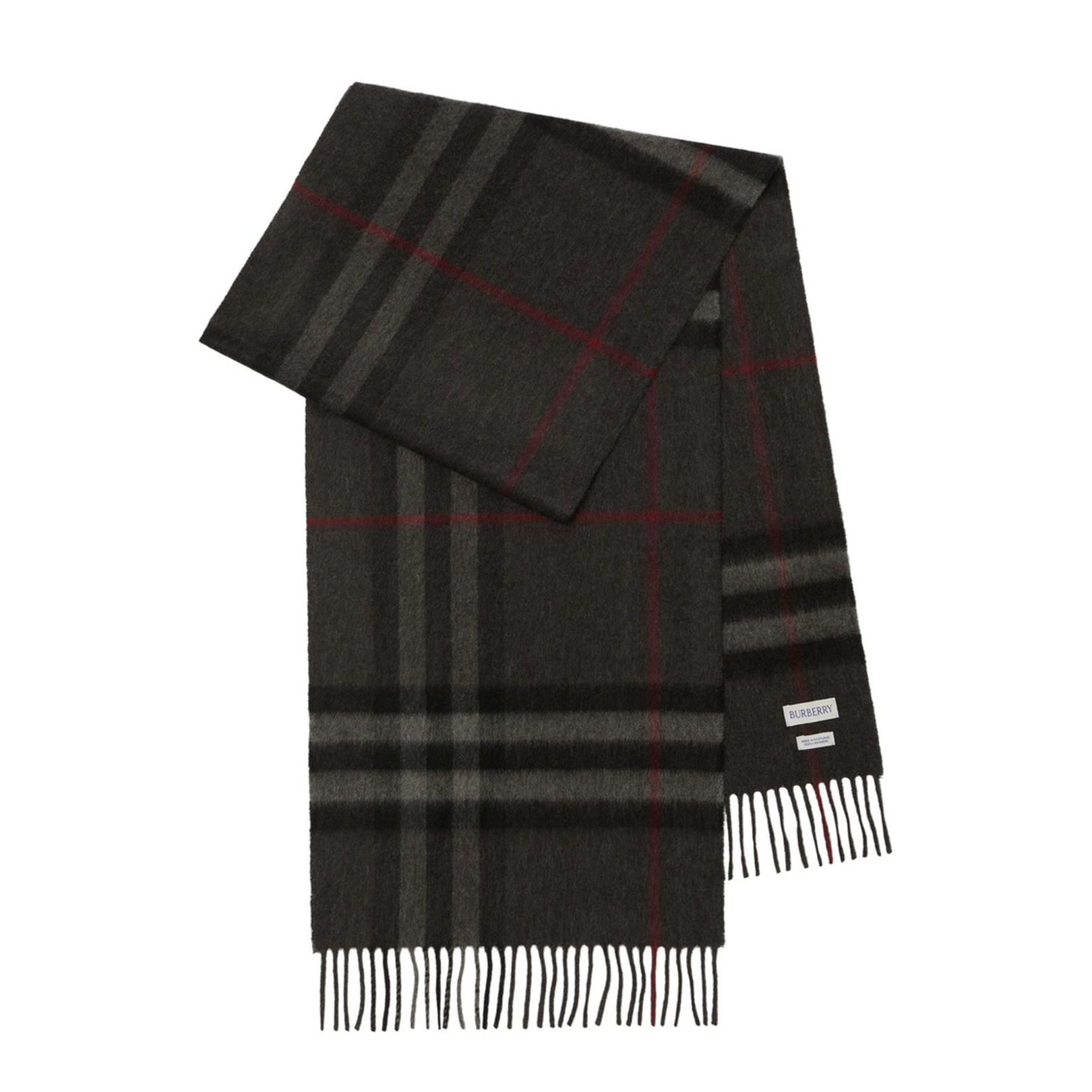Giant Check Cashmere Scarf