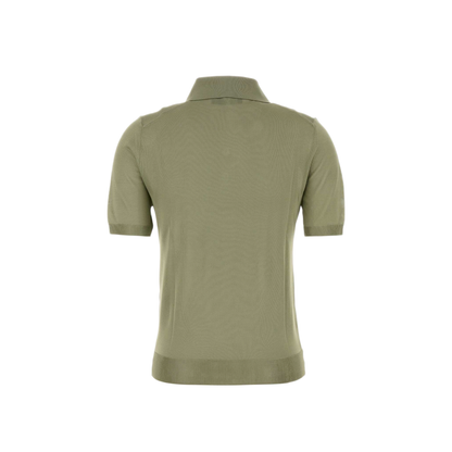 MAYFEYR - Fendi - Shiny Viscose Polo Shirt - FZXE82AW4VF1UKL