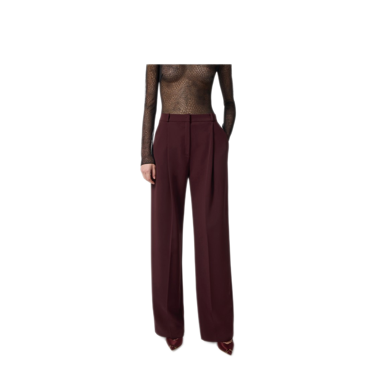 MAYFEYR - Elisabetta Franchi - Trousers - PA12556E2EA4