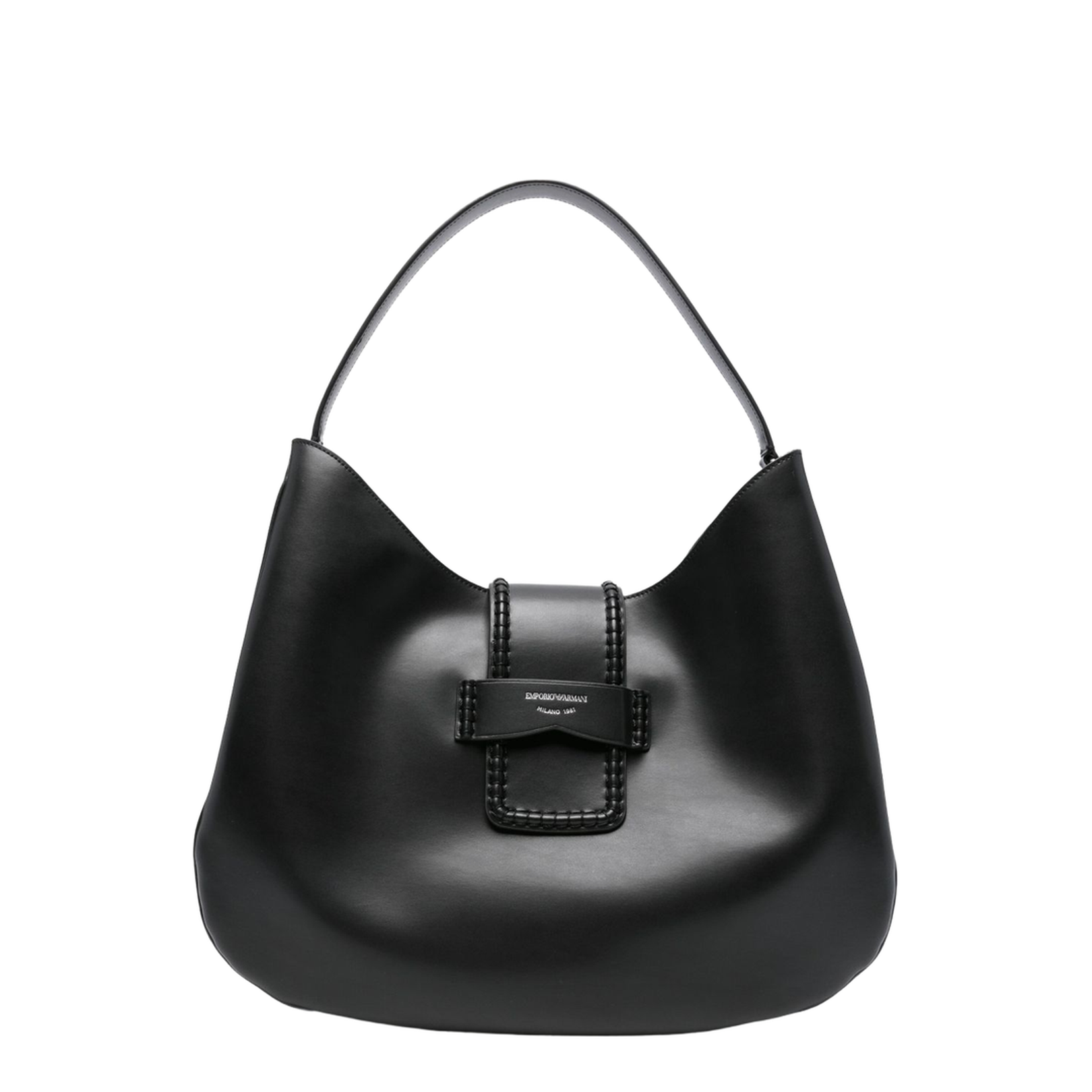 Black Calf Leather Bag