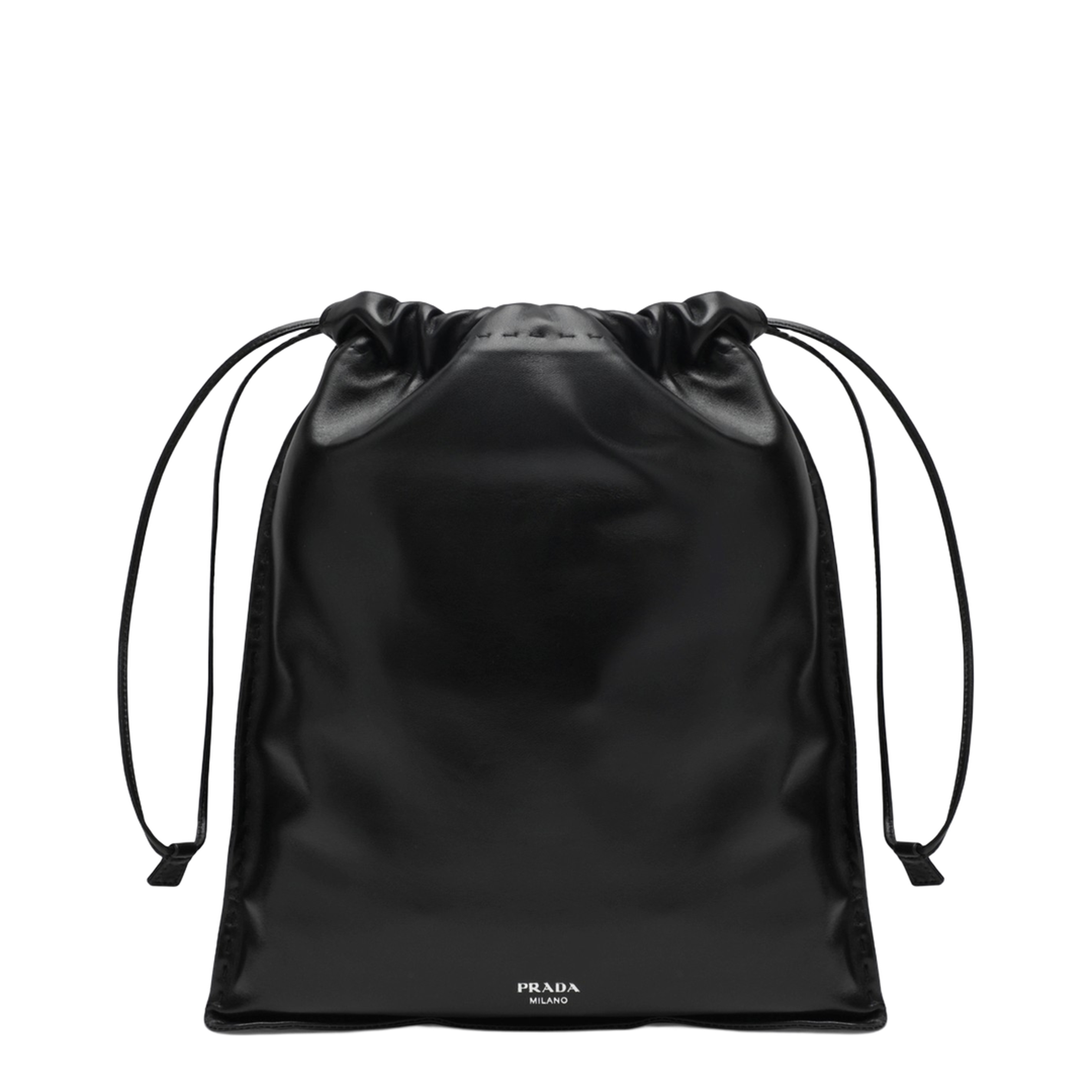 Wish Pouch Black in Nappa Leather
