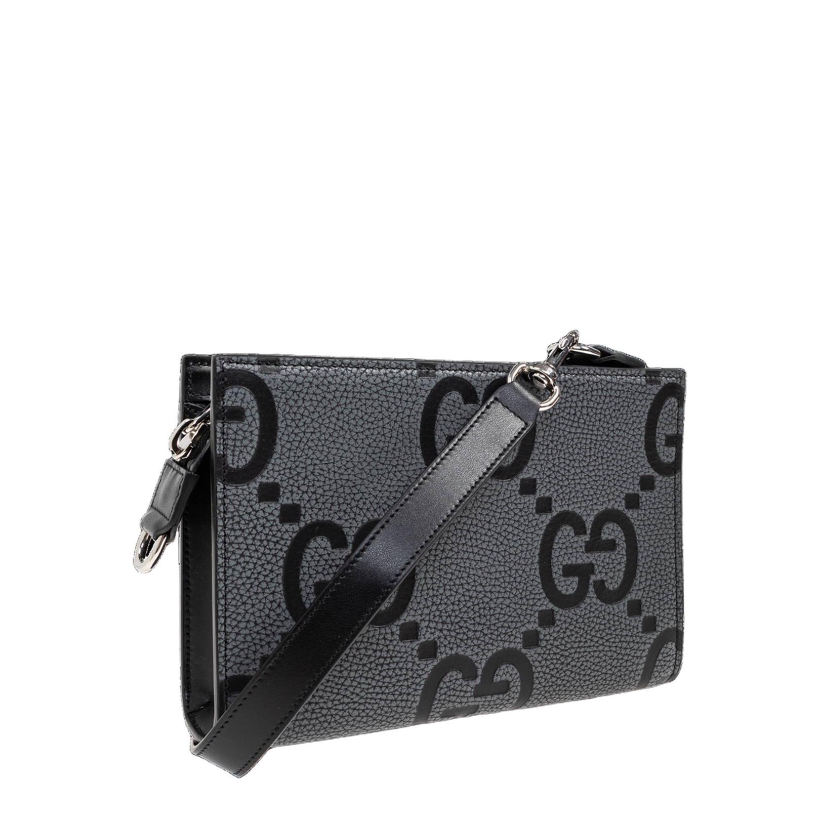 Slate Leather Crossbody Bag