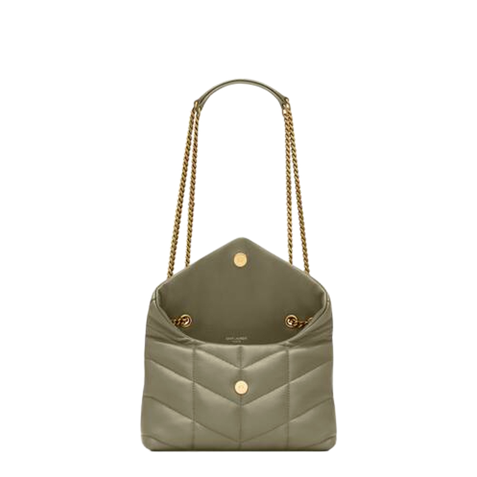 Mini LOULOU Puffer in Soft Nappa Lambskin
