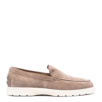 Suede Slip-On Loafers