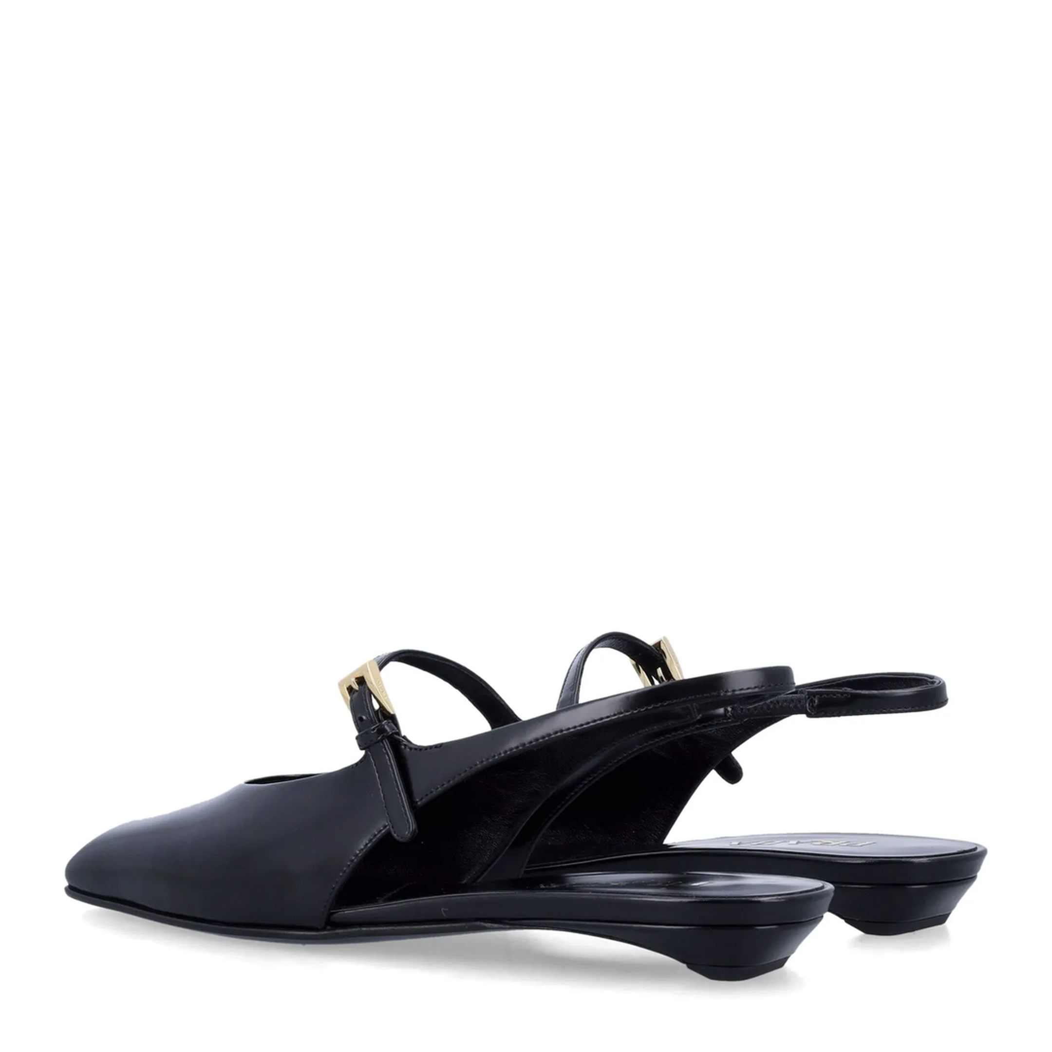 MAYFEYR - Prada - Leather Slingback Ballet Flats - 1F828NF015055F0002