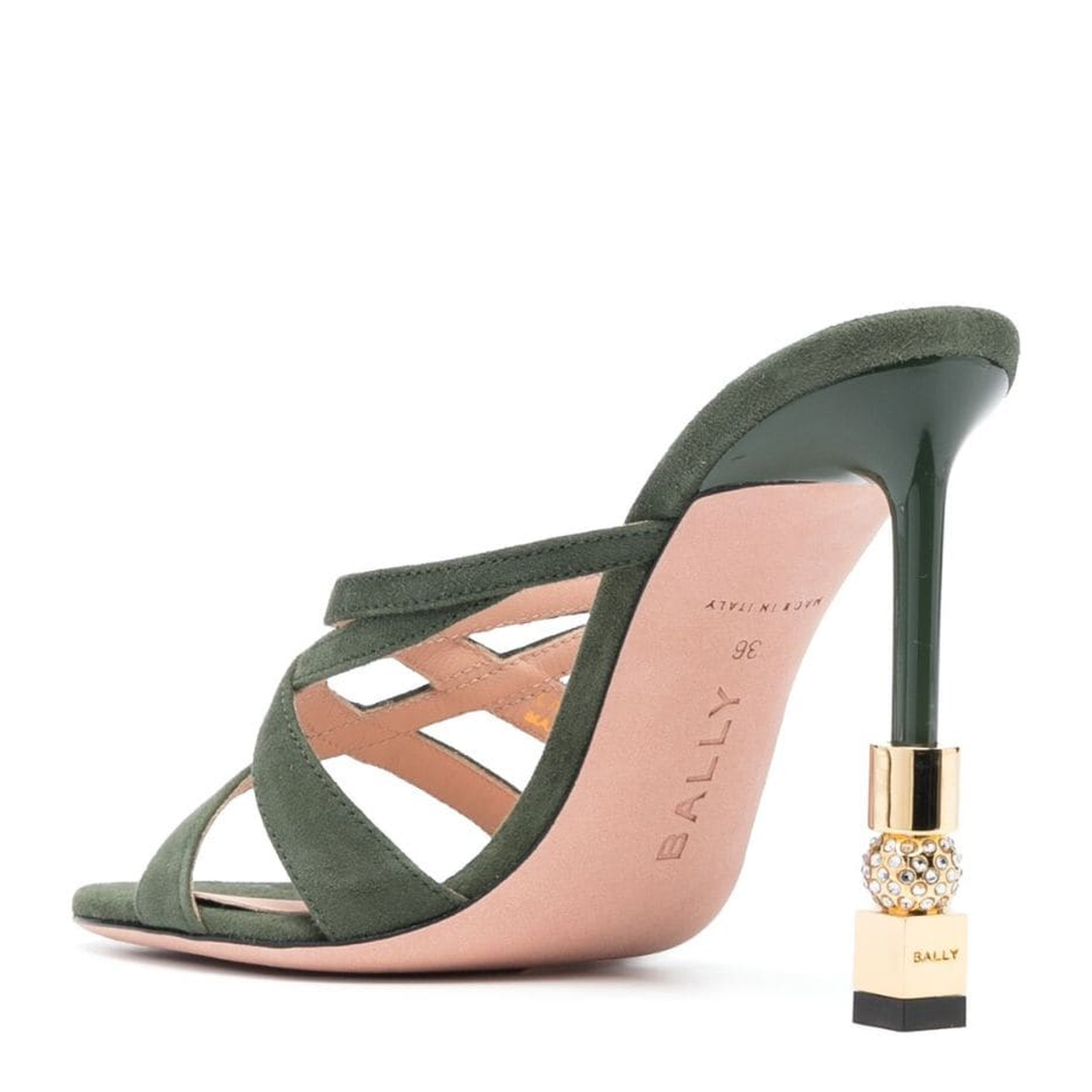 High-Heel Mule Sandals