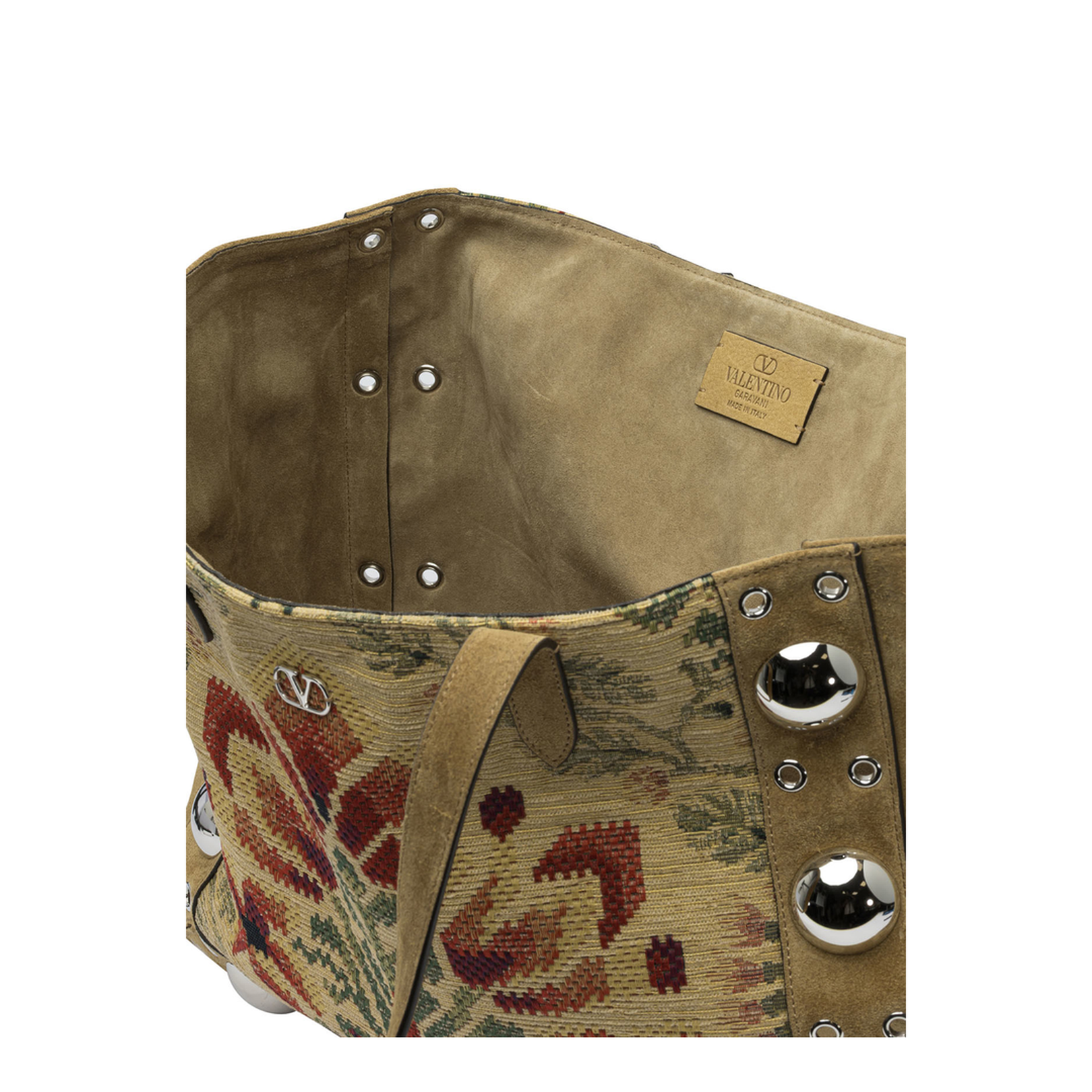 Medium Tote Bag in Jacquard Fabric