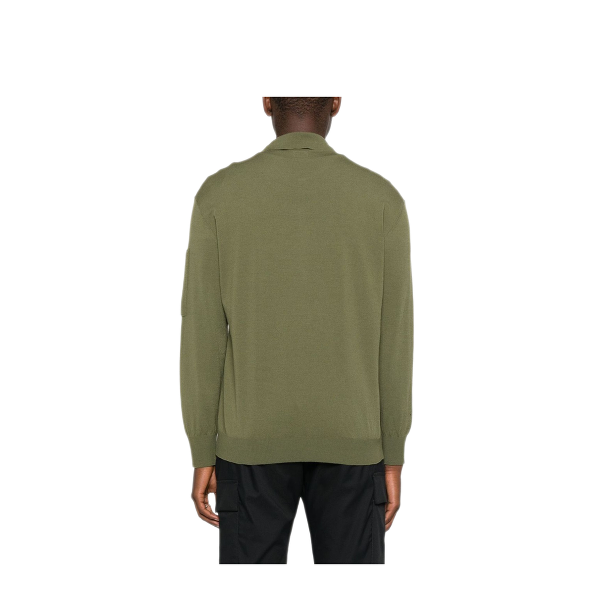 MAYFEYR - C.P. Company - Wool Polo - 19CMKN038A005528A652