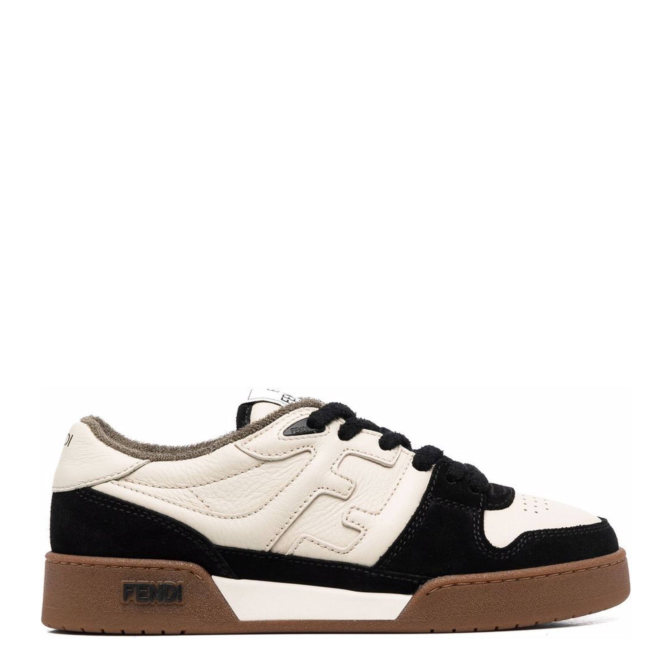 MAYFEYR - Fendi - Match Suede And Leather Sneakers - 7E1493AHH2