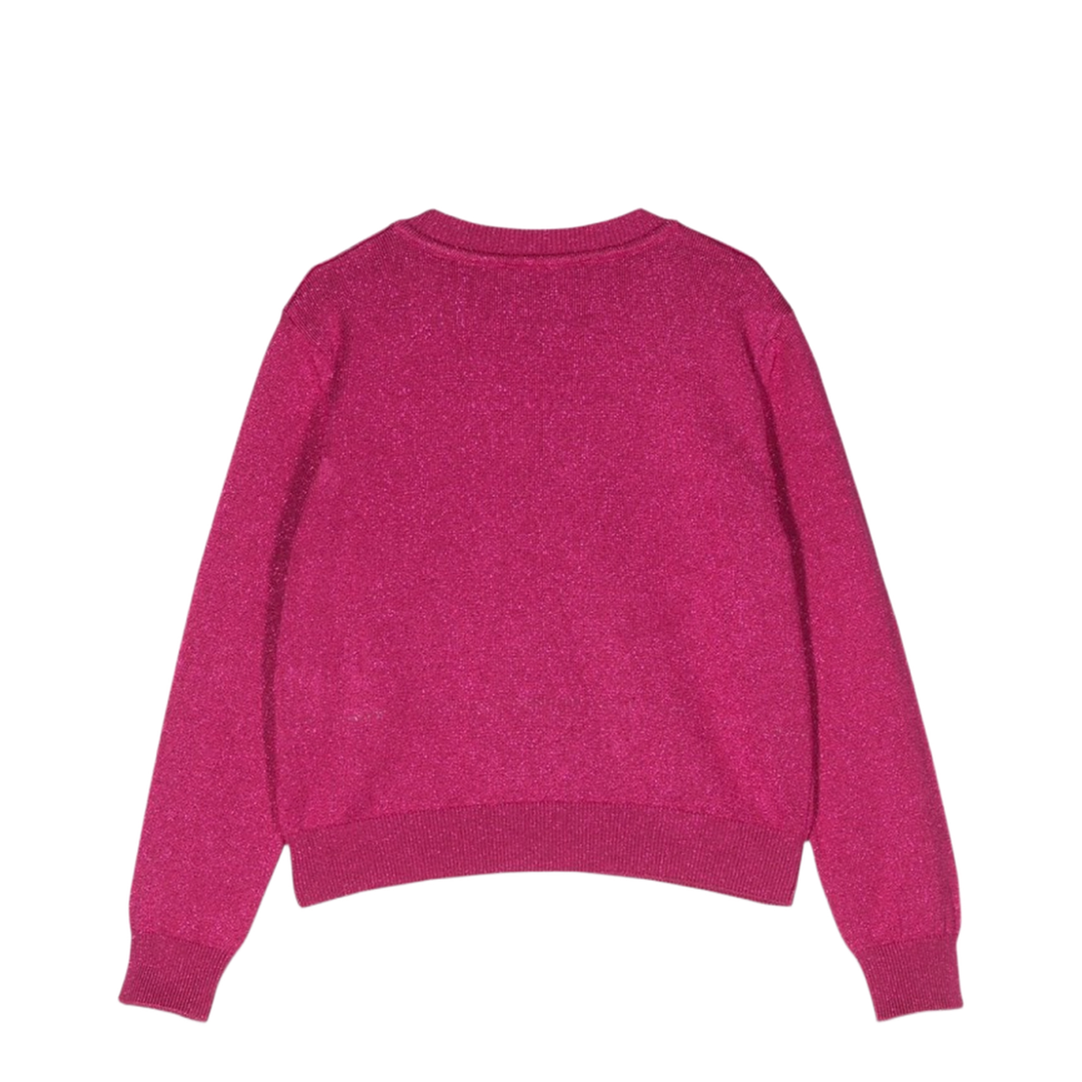 Crew Neck Pullover With Embroidered Logo