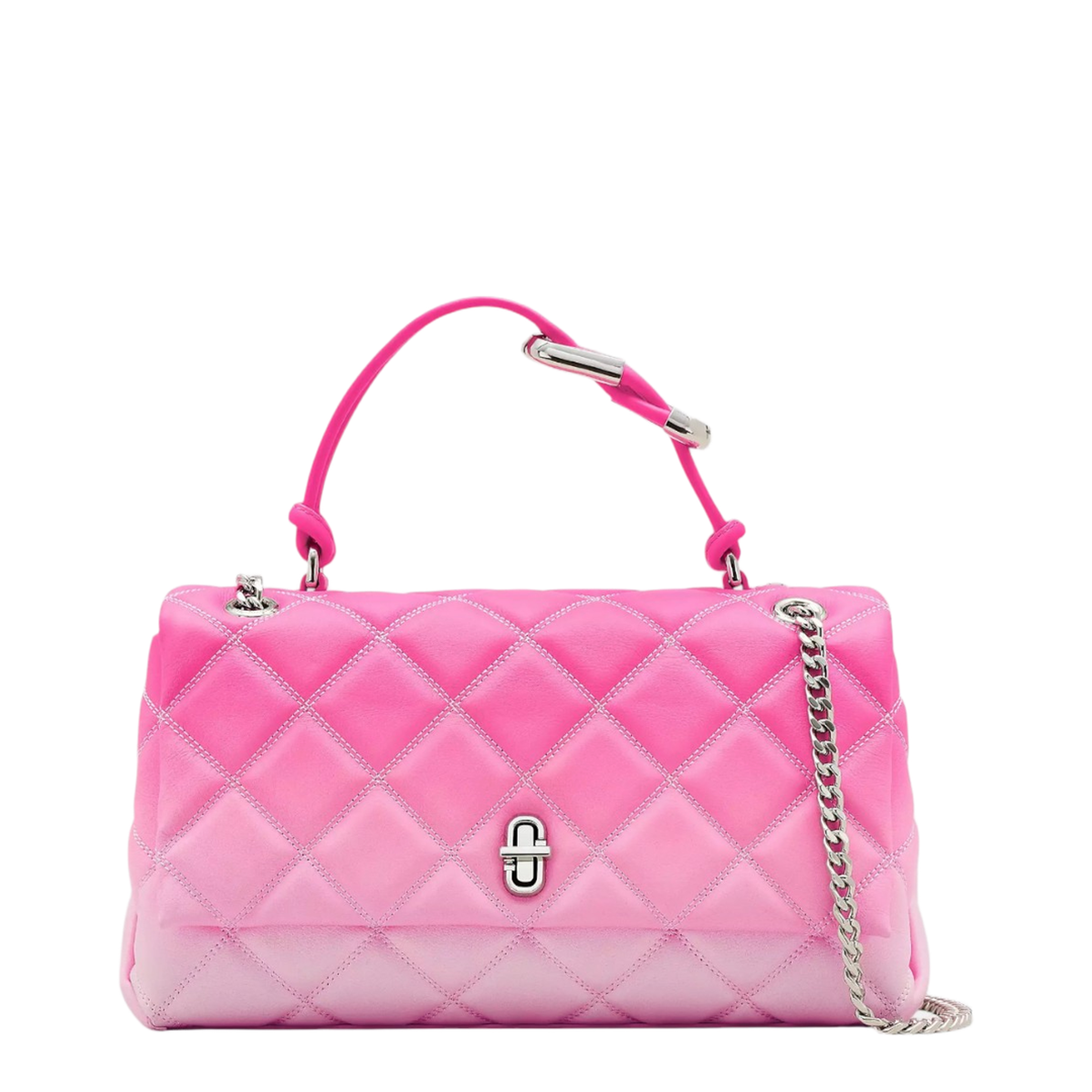 MAYFEYR - Marc Jacobs - Quilted Ombre Leather Dual Bag Chain - 2P5HCR018H02657