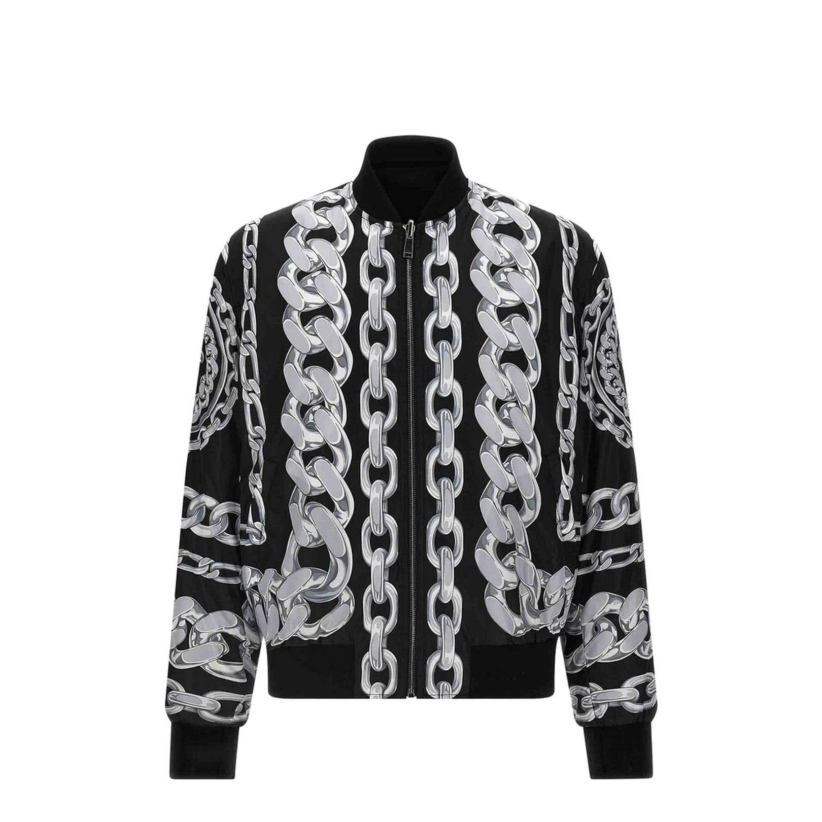 Medusa Chains Reversible Bomber Jacket