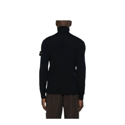MAYFEYR - Stone Island - Ribbed Wool Turtleneck Sweater - K2S155100025S00C4