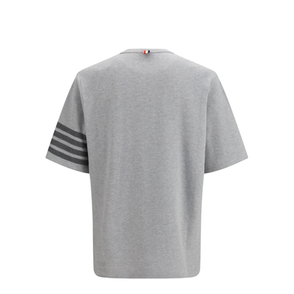 MAYFEYR - Thom Browne - Textured Cotton Piqué T-Shirt - MJS296AJ0248