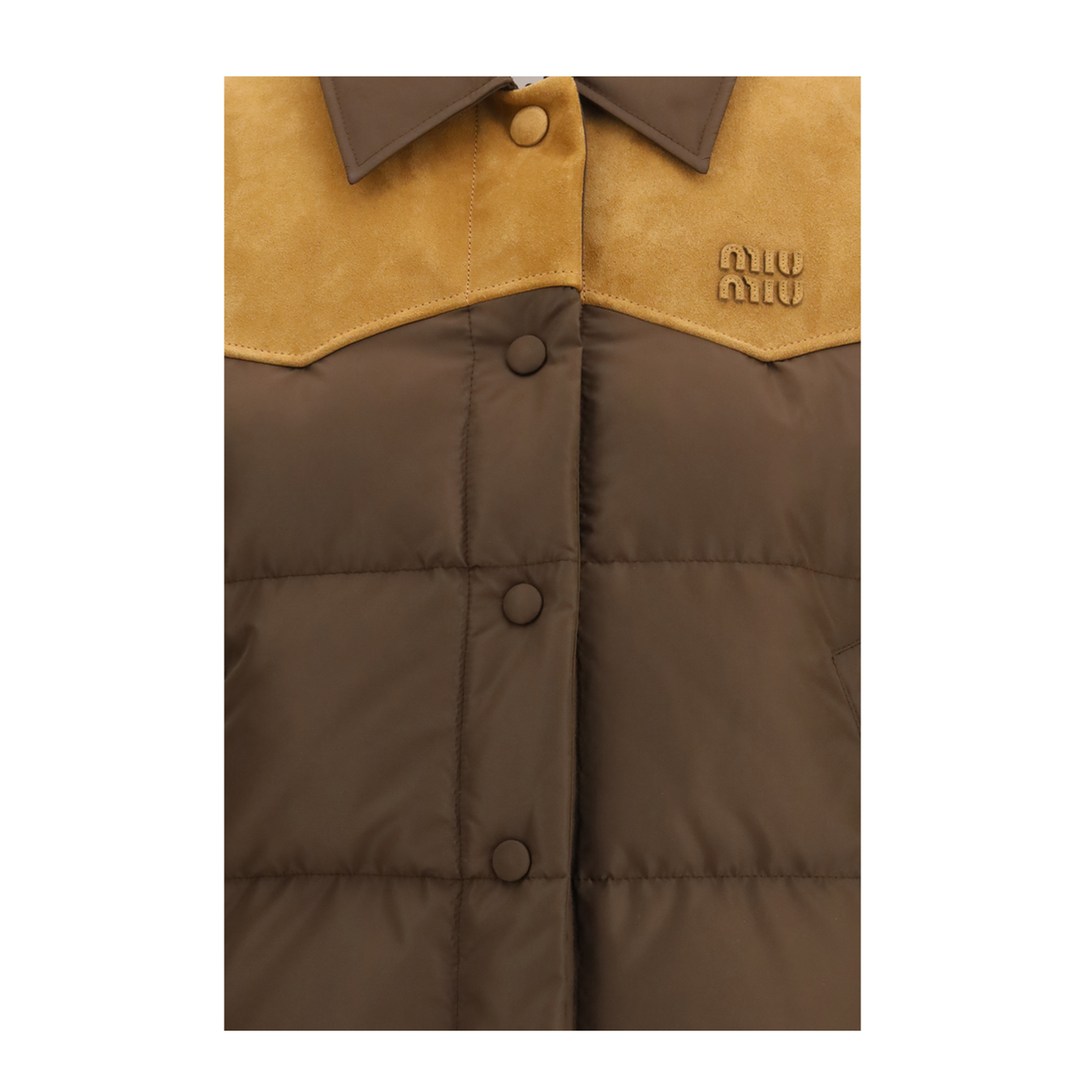 MAYFEYR - Miu Miu - Logo Hooded Puffer Jacket - ML1371SOOO18Q0