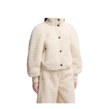 MAYFEYR - Moncler - Natural Ivory Teddy Ayles Jacket - K20981A0004089B4W035